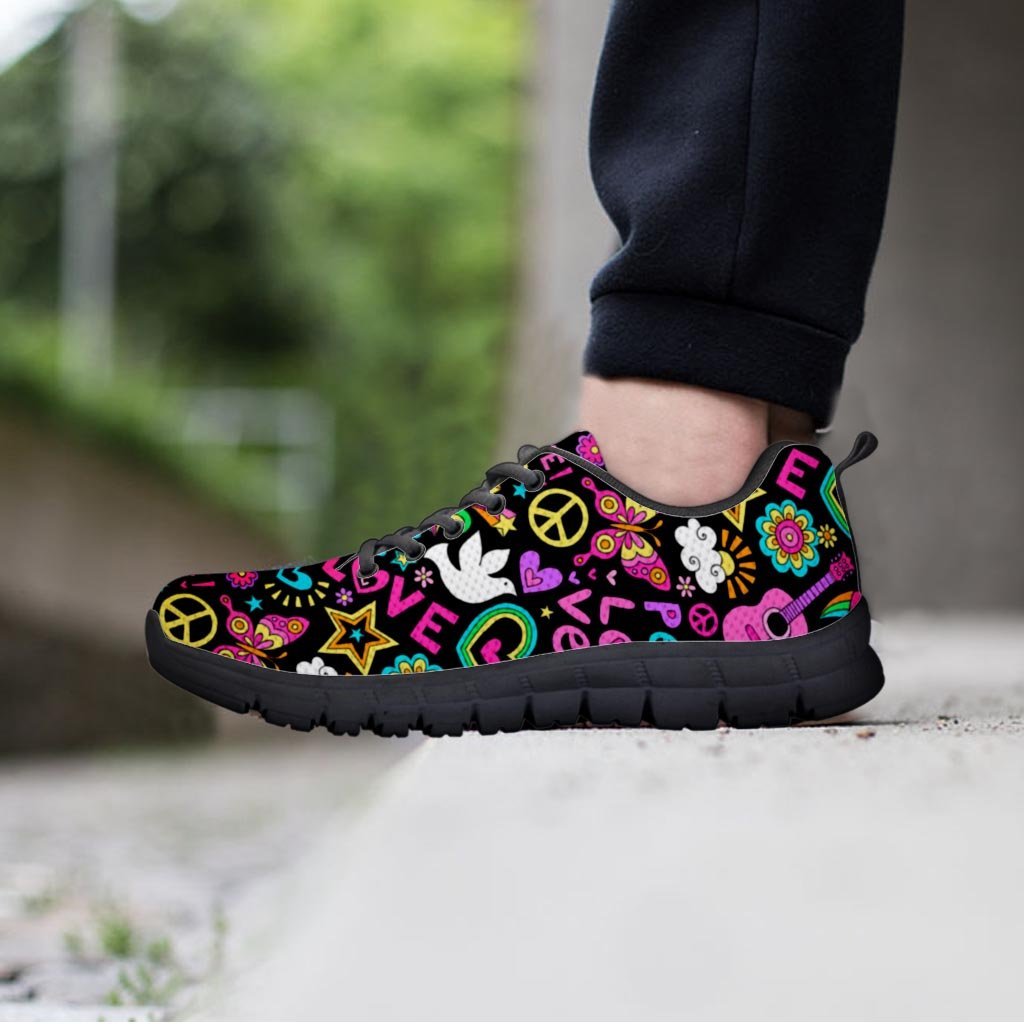 Hippie Retro Women's Sneakers-grizzshop