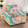 Hippie Tie Dye Armchair Cover-grizzshop