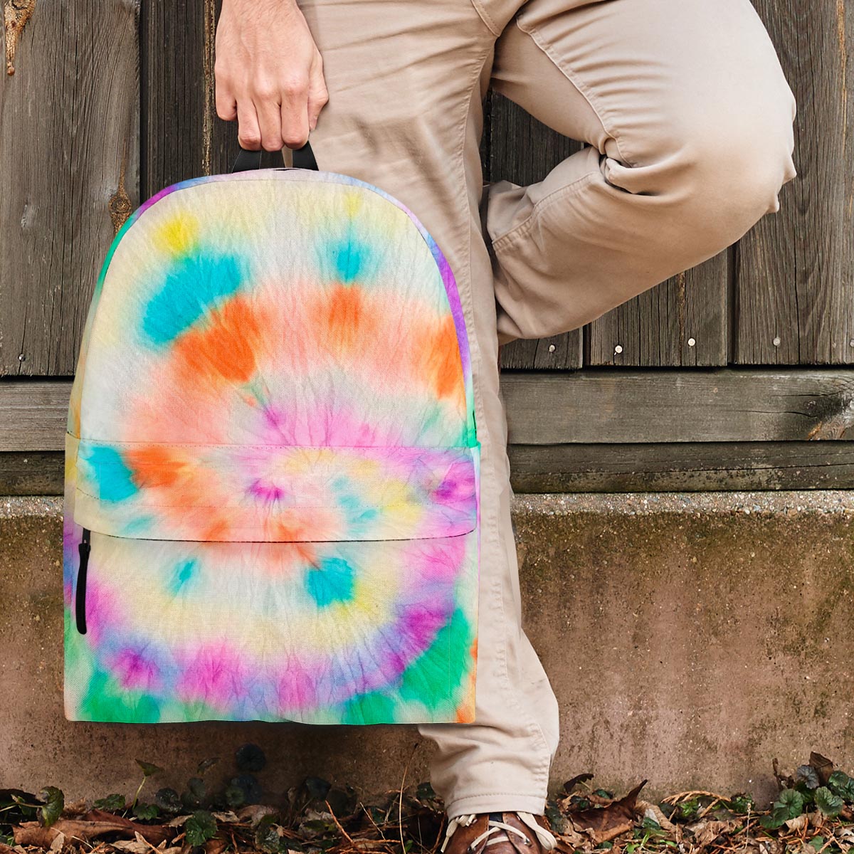 Hippie Tie Dye Backpack-grizzshop