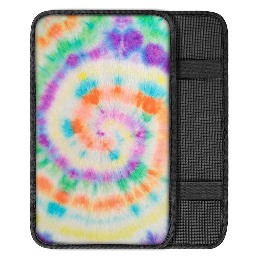 Hippie Tie Dye Car Console Cover-grizzshop