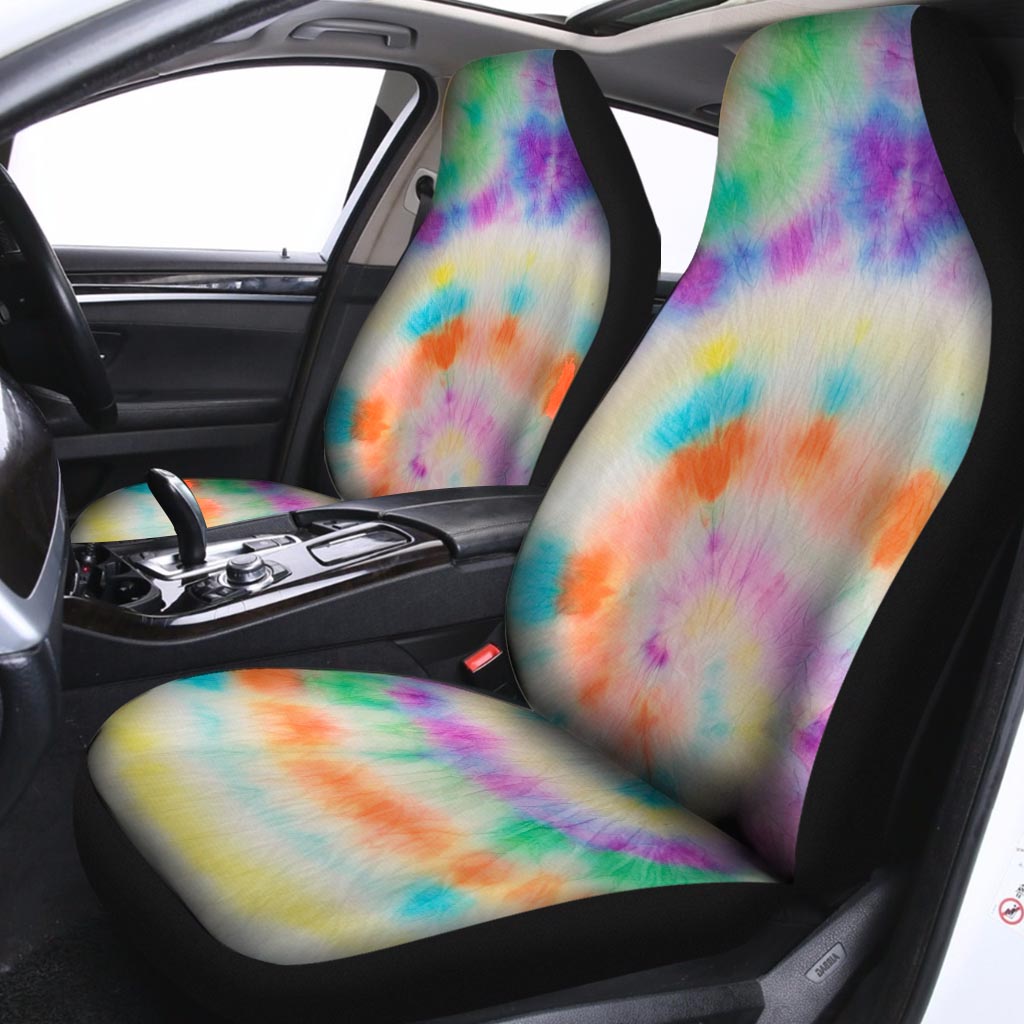 Hippie Tie Dye Car Seat Covers-grizzshop