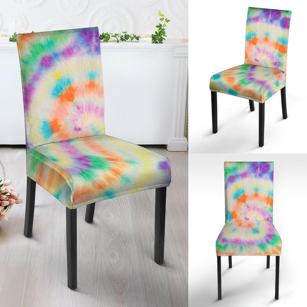 Hippie Tie Dye Chair Cover-grizzshop
