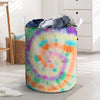 Hippie Tie Dye Laundry Basket-grizzshop