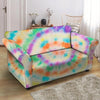 Hippie Tie Dye Loveseat Cover-grizzshop