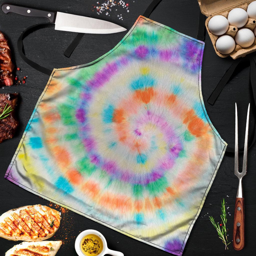 Hippie Tie Dye Men's Apron-grizzshop