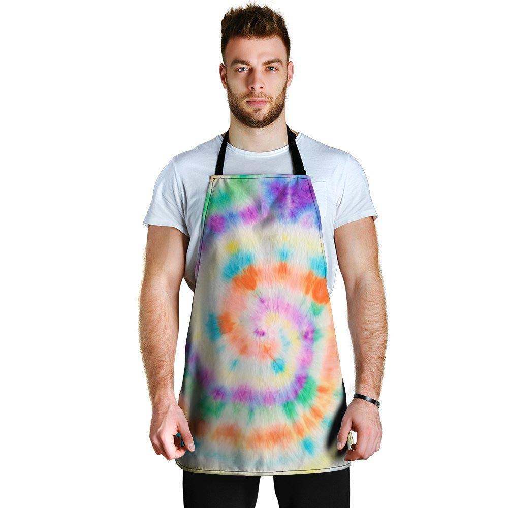 Hippie Tie Dye Men's Apron-grizzshop