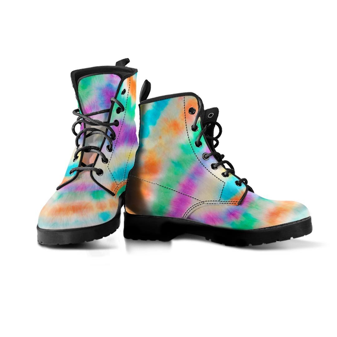 Hippie Tie Dye Men's Boots-grizzshop