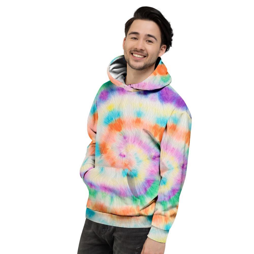 Hippie Tie Dye Men's Hoodie-grizzshop