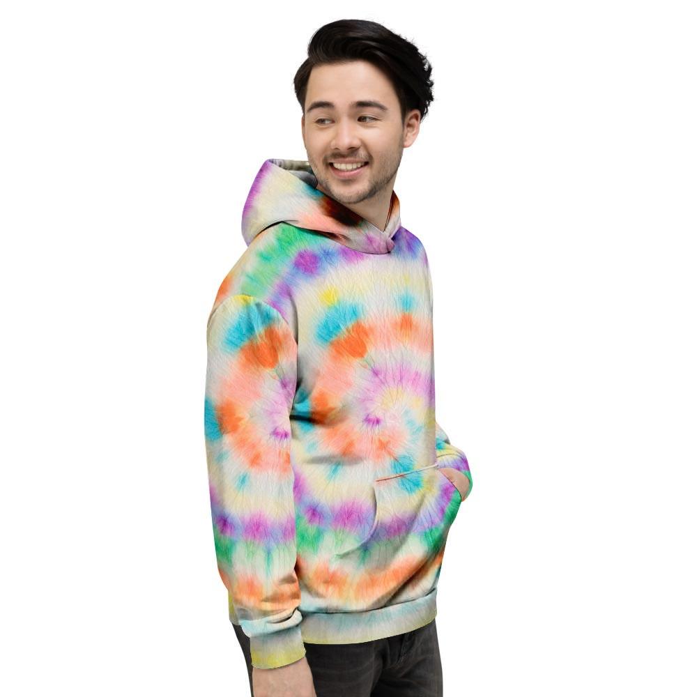 Hippie Tie Dye Men's Hoodie-grizzshop