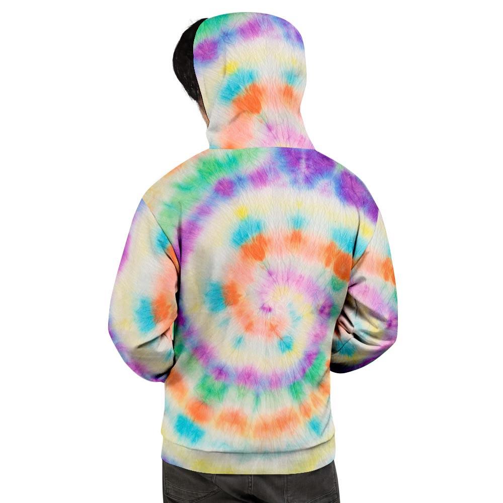 Hippie Tie Dye Men's Hoodie-grizzshop