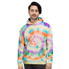 Hippie Tie Dye Men's Hoodie-grizzshop