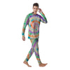 Hippie Tie Dye Men's Pajamas-grizzshop