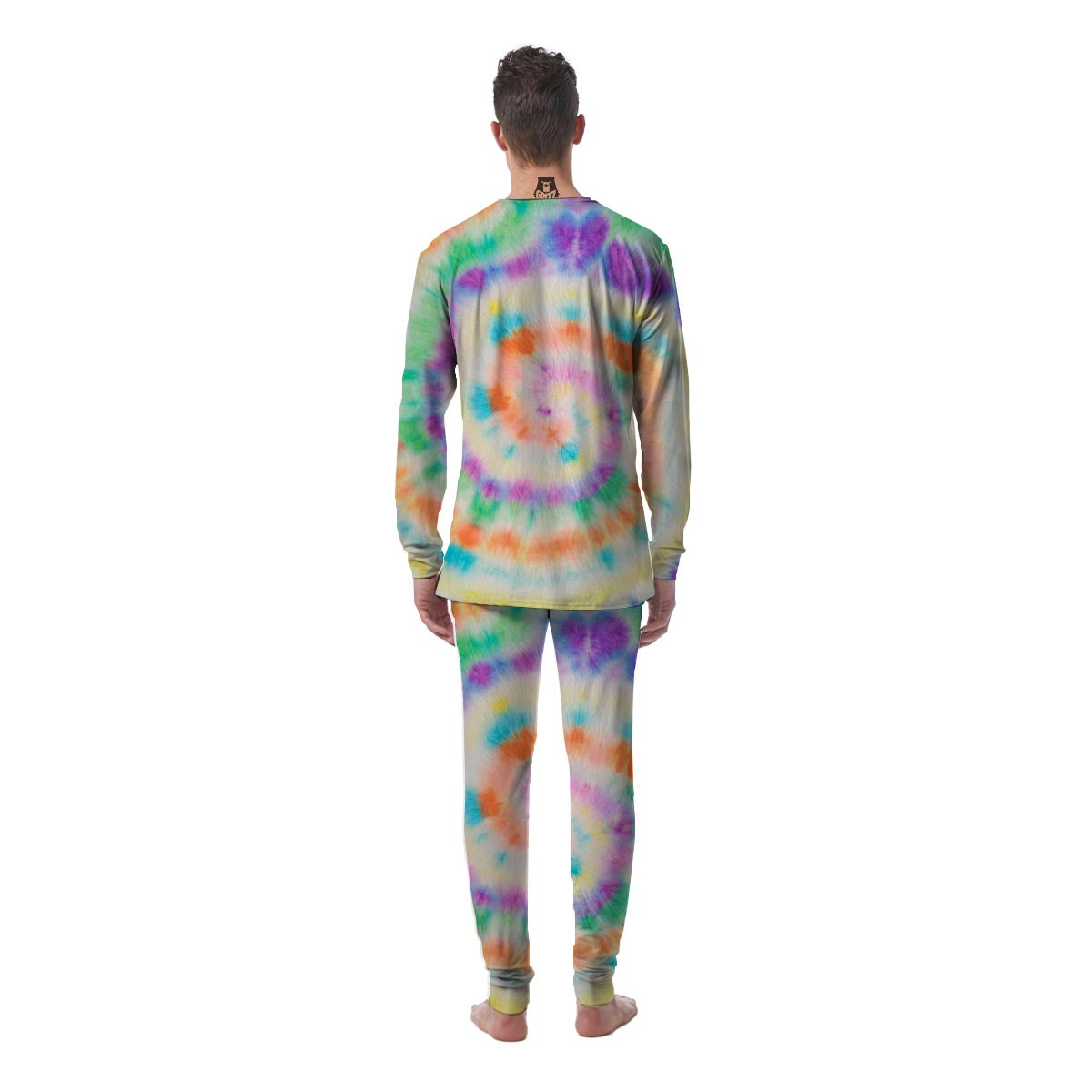 Hippie Tie Dye Men's Pajamas-grizzshop