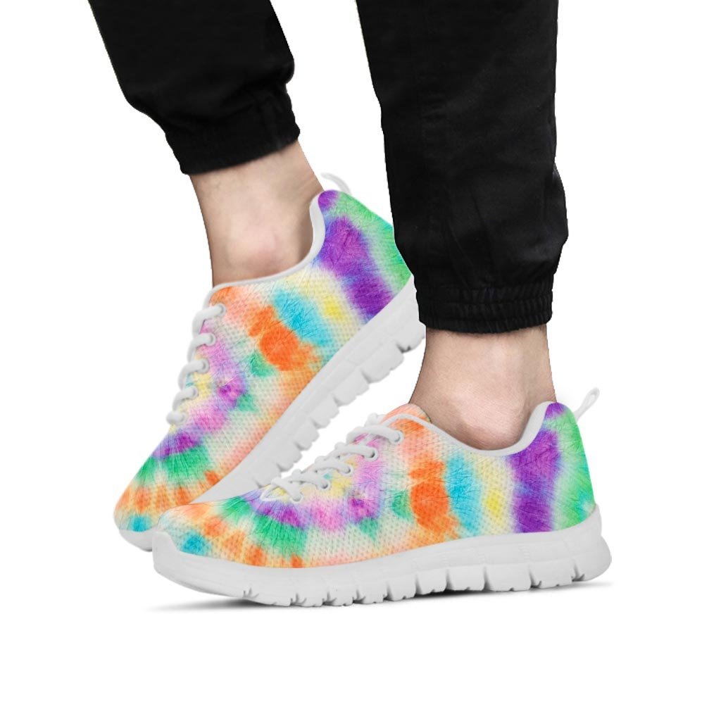 Hippie Tie Dye Men's Sneakers-grizzshop