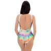 Hippie Tie Dye One Piece Swimsuite-grizzshop