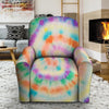 Hippie Tie Dye Recliner Cover-grizzshop