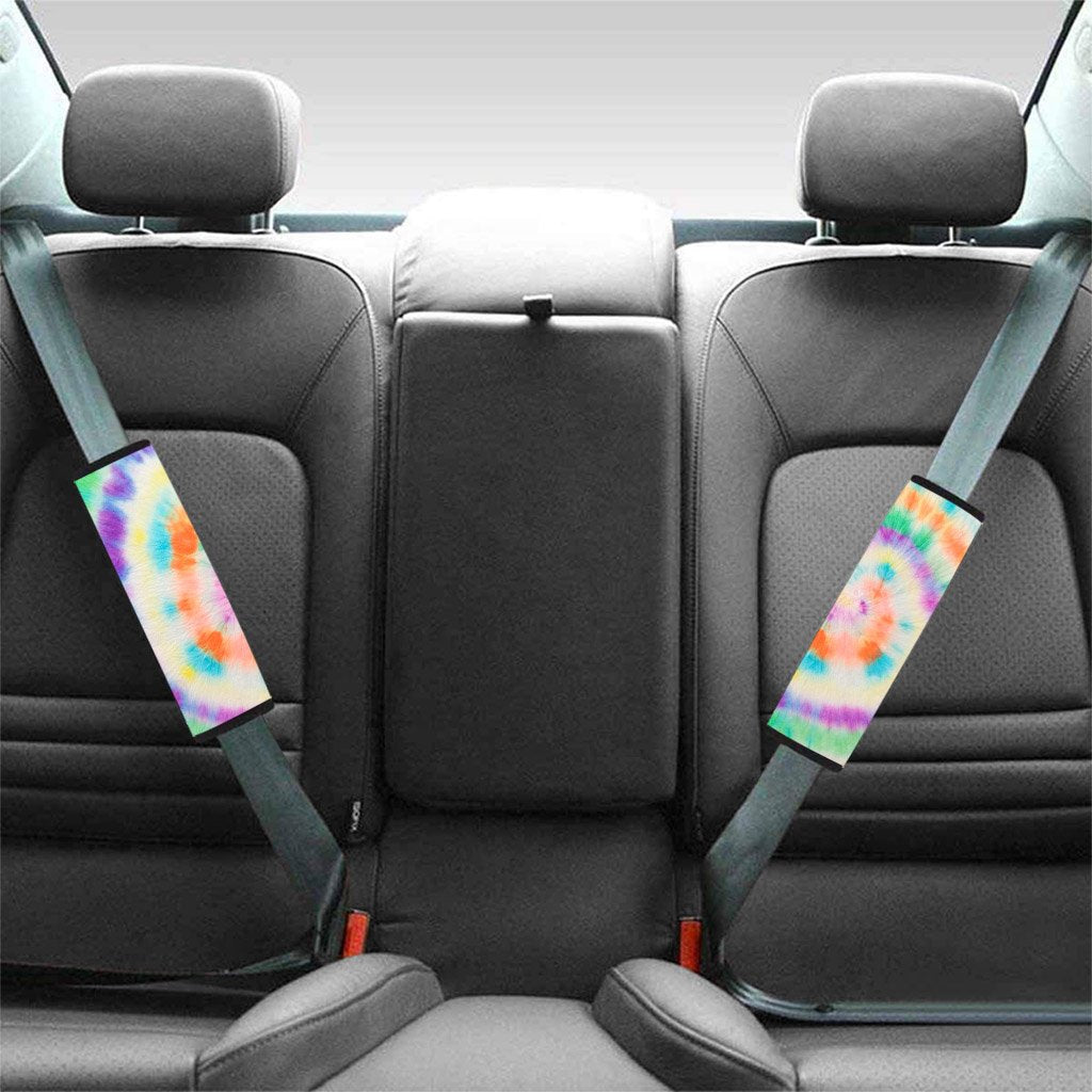 Hippie Tie Dye Seat Belt Cover-grizzshop