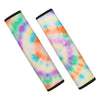 Hippie Tie Dye Seat Belt Cover-grizzshop