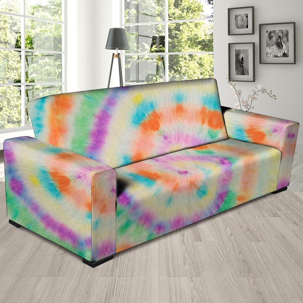 Hippie Tie Dye Sofa Cover-grizzshop