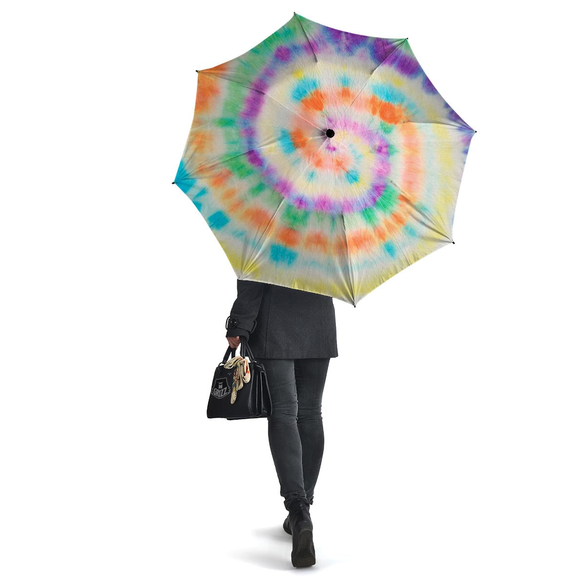 Hippie Tie Dye Umbrella-grizzshop