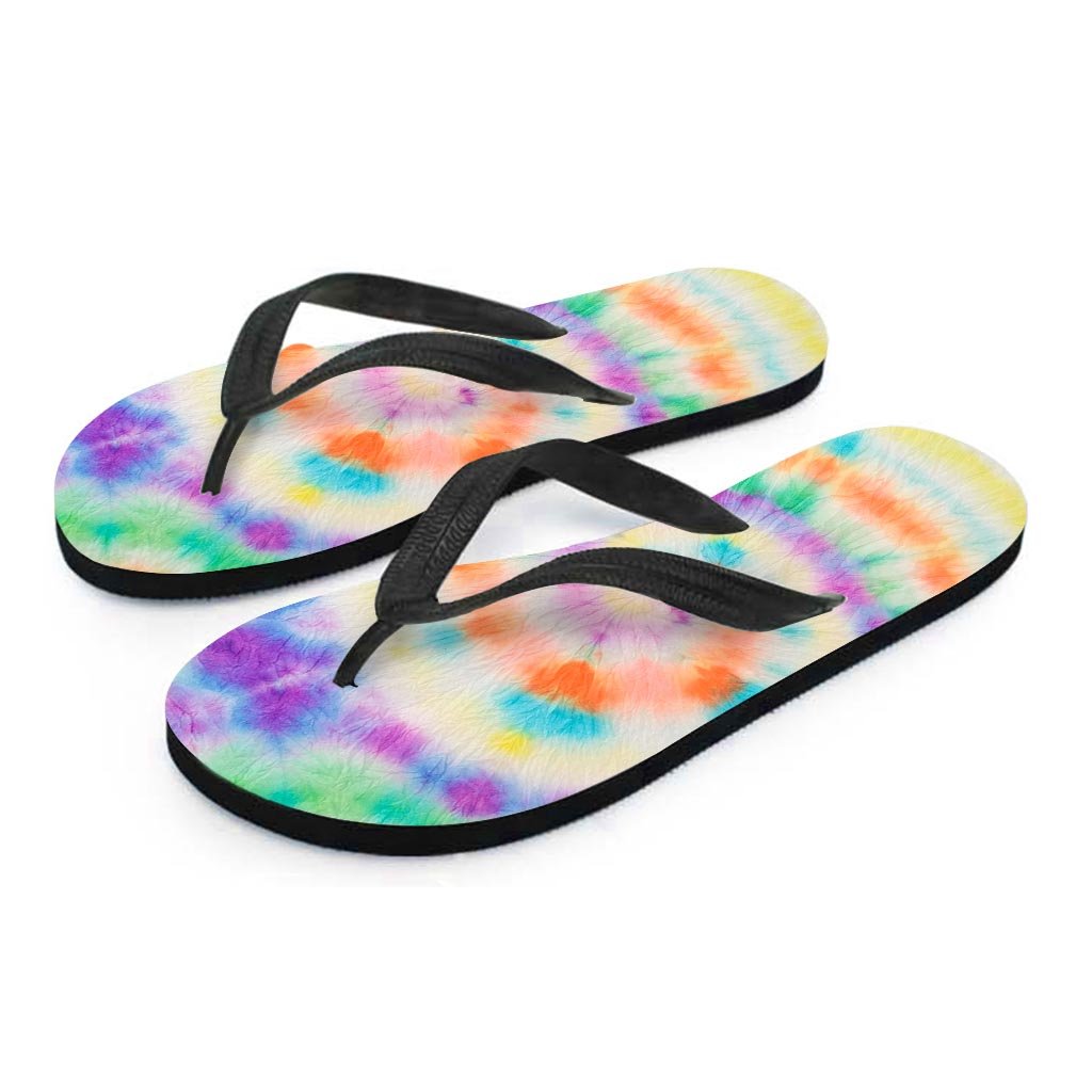 Hippie Tie Dye Women's Flip Flops-grizzshop