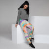 Hippie Tie Dye Women's Joggers-grizzshop