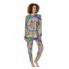 Hippie Tie Dye Women's Pajamas-grizzshop