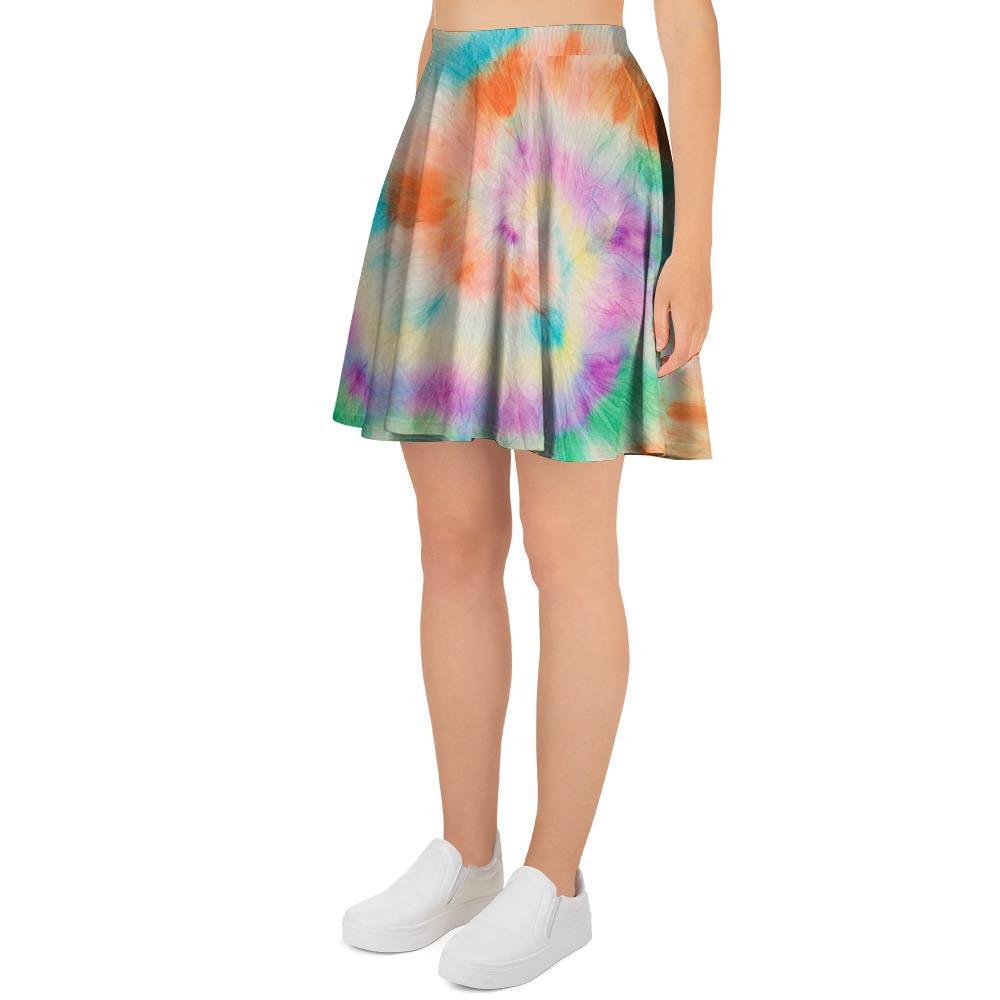 Hippie Tie Dye Women's Skirt-grizzshop