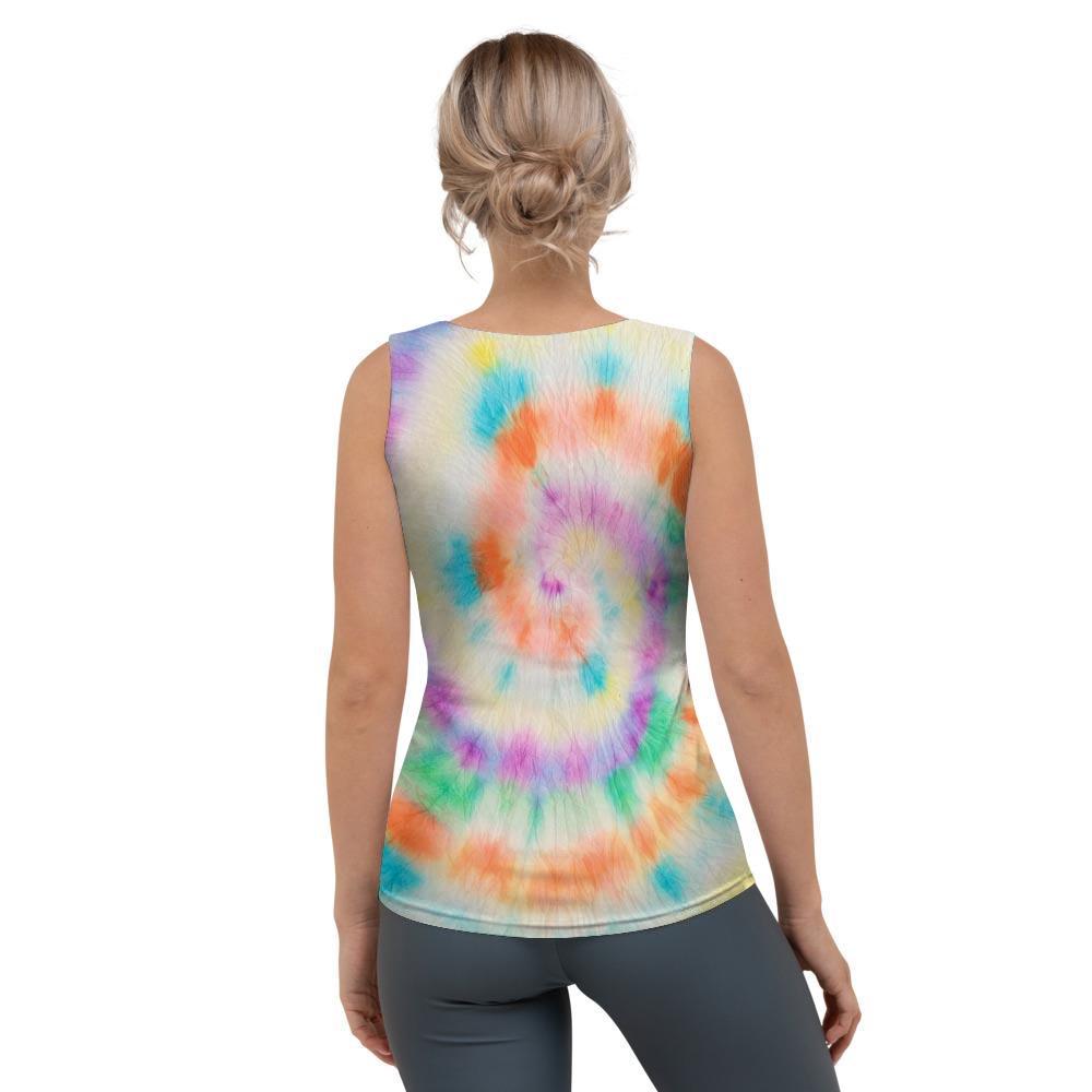Hippie Tie Dye Women's Tank Top-grizzshop