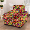 Hippie Trippy Armchair Cover-grizzshop