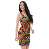 Hippie Trippy Bodycon Dress-grizzshop