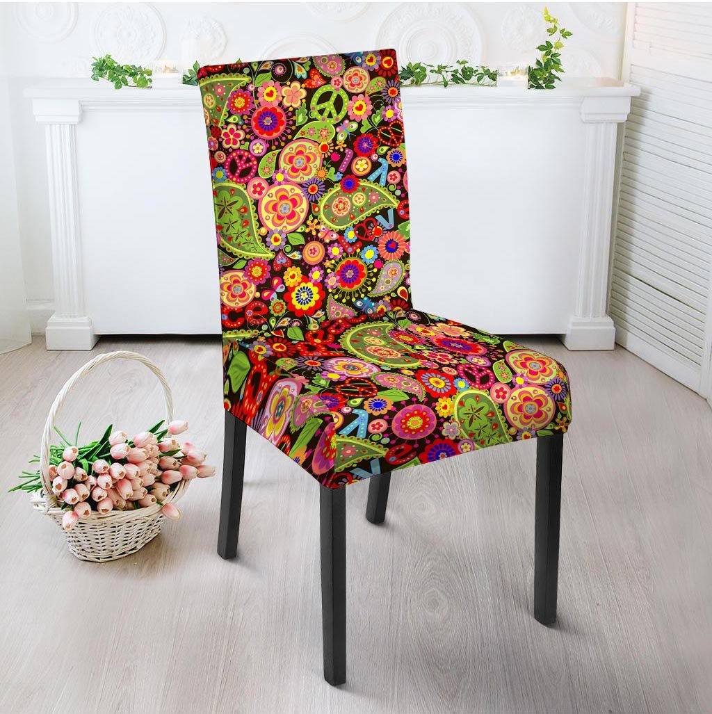 Hippie Trippy Chair Cover-grizzshop