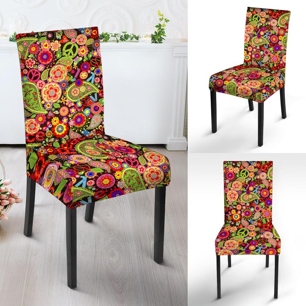 Hippie Trippy Chair Cover-grizzshop