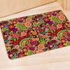 Hippie Trippy Door Mat-grizzshop