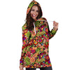 Hippie Trippy Hoodie Dress-grizzshop