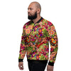 Hippie Trippy Men's Bomber Jacket-grizzshop