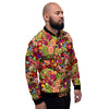 Hippie Trippy Men's Bomber Jacket-grizzshop