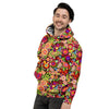 Hippie Trippy Men's Hoodie-grizzshop