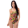 Hippie Trippy One Piece Swimsuite-grizzshop