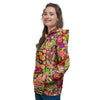 Hippie Trippy Women's Hoodie-grizzshop