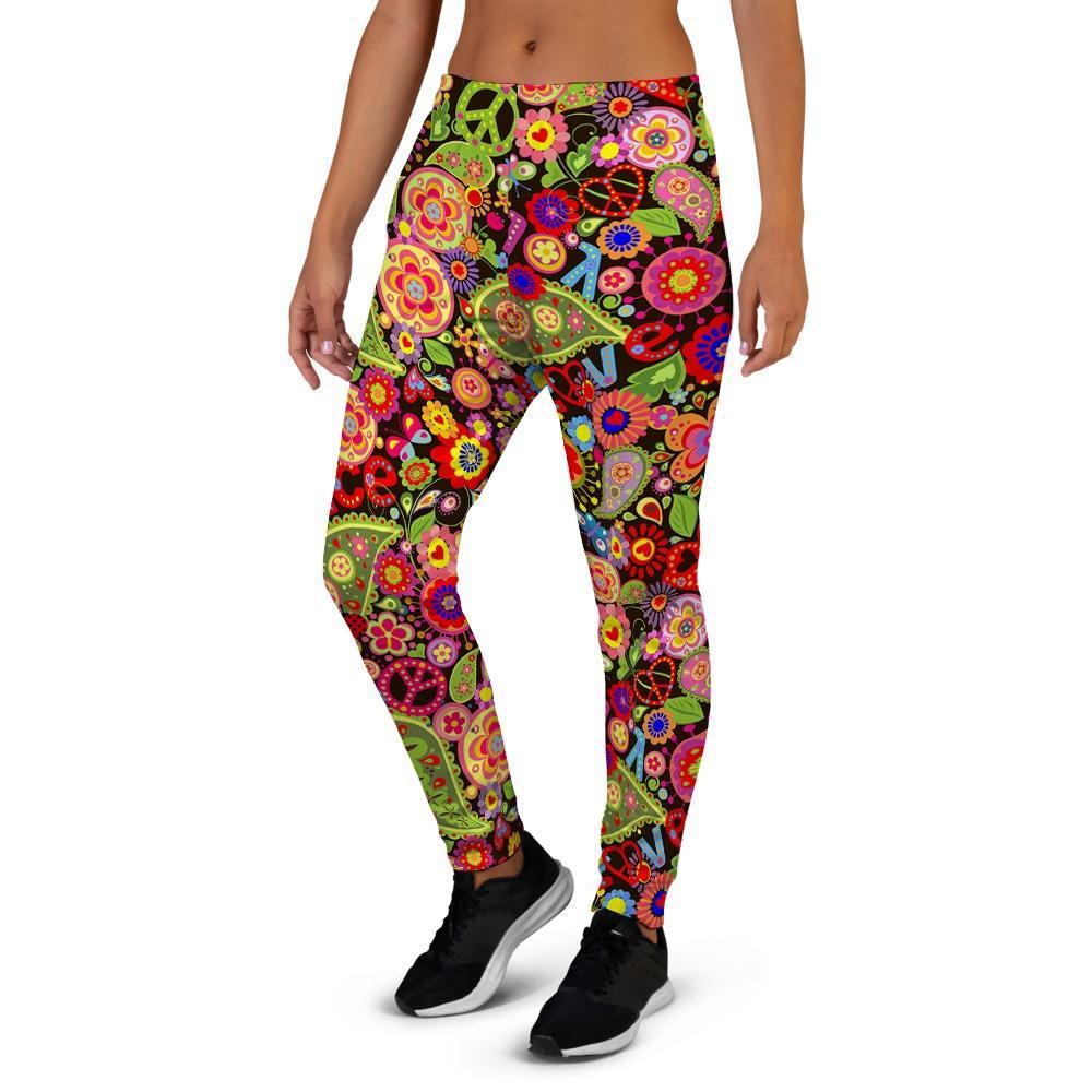 Hippie Trippy Women's Joggers-grizzshop