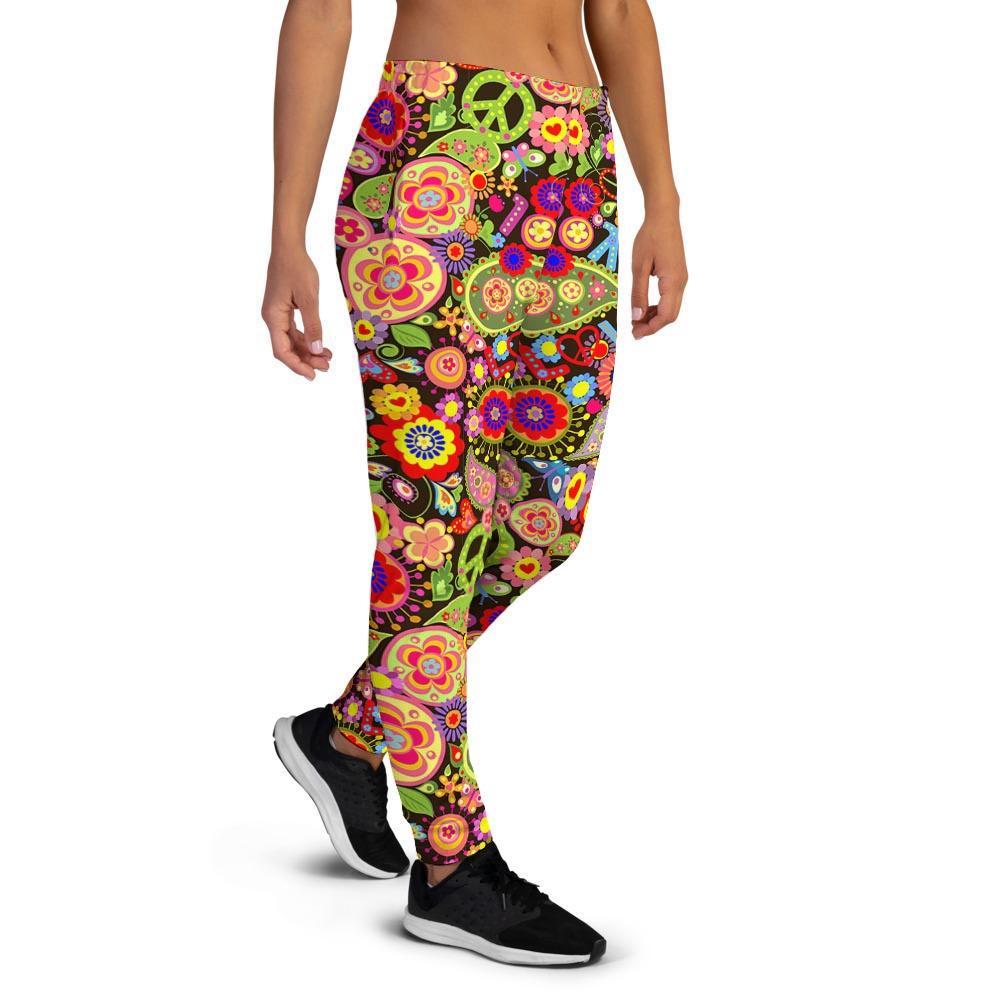 Hippie Trippy Women's Joggers-grizzshop