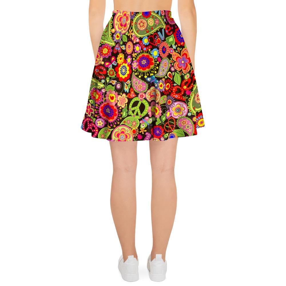 Hippie Trippy Women's Skirt-grizzshop