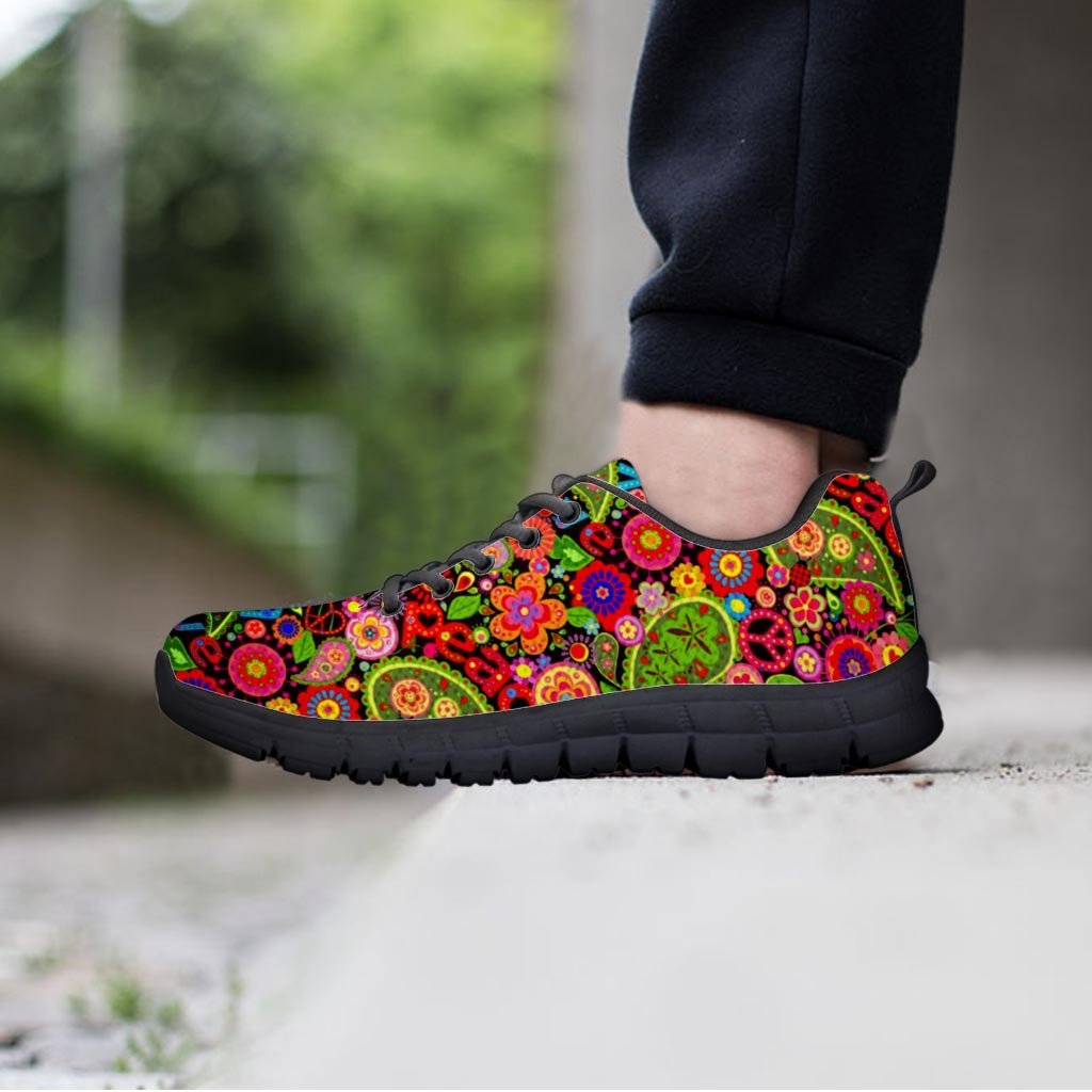 Hippie Trippy Women's Sneakers-grizzshop