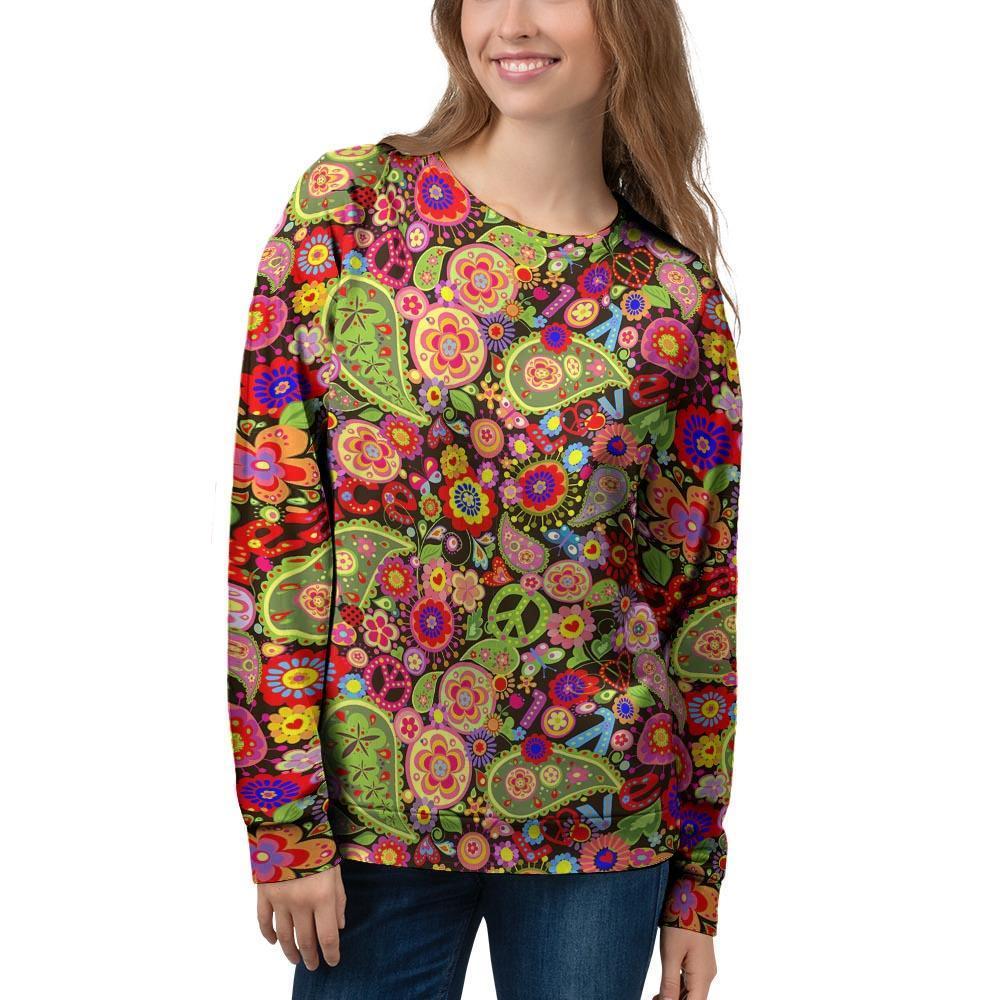 Hippie Trippy Women's Sweatshirt-grizzshop