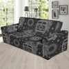 Hippie Van Peace Sign Pattern Print Sofa Covers-grizzshop