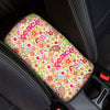 Hippie White Peace Car Console Cover-grizzshop