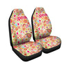 Hippie White Peace Car Seat Covers-grizzshop