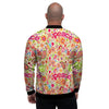 Hippie White Peace Men's Bomber Jacket-grizzshop