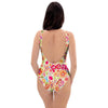 Hippie White Peace One Piece Swimsuite-grizzshop